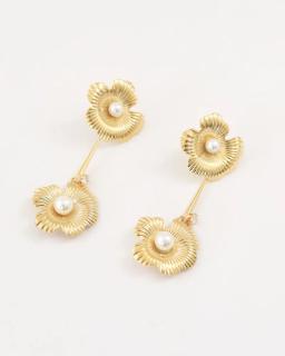 Boucles d’Oreilles Fleurs