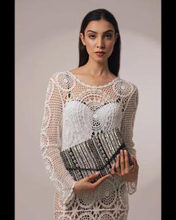 Pochette Strass Scintillante