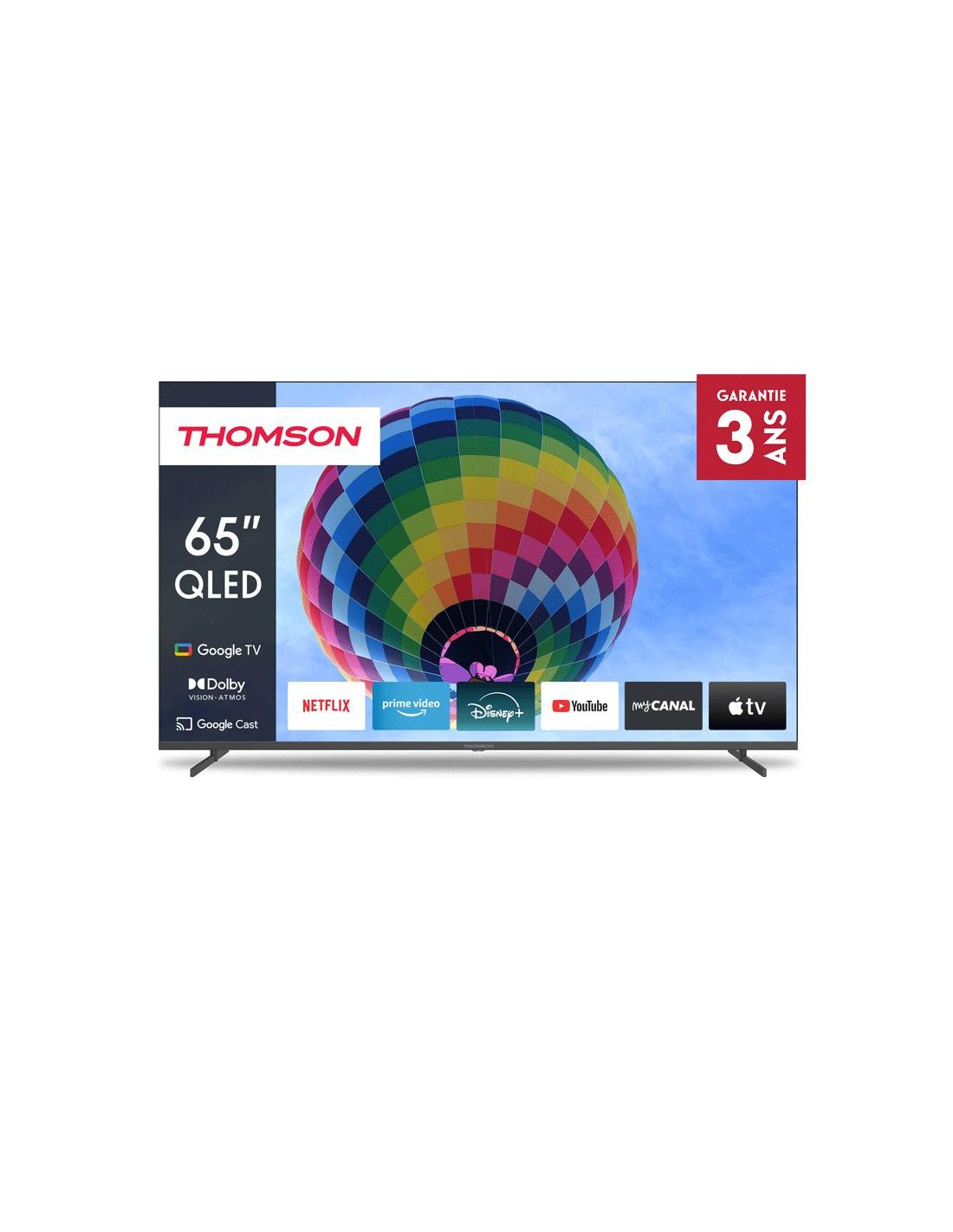 THOMSON 65QG4S14 QLED Side Feet Google Tv