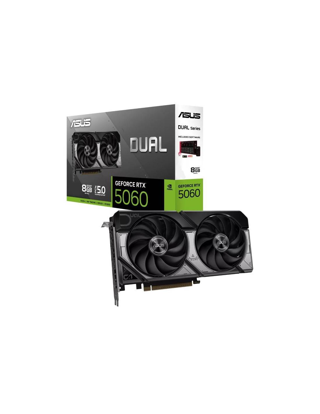 Asus Carte Graphique Dual GeForce RTX 5060 GDDR7