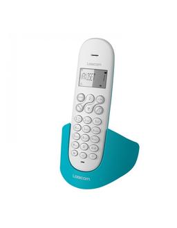 Logicom Téléphone Fixe Aura 150 Solo Sans Fil Turquoise