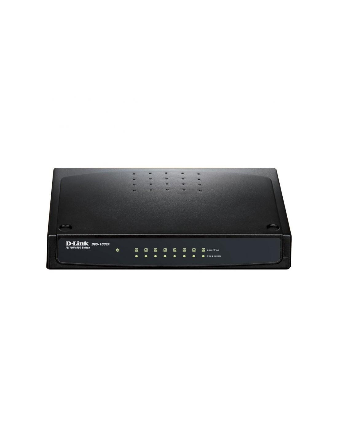 D-Link Switch 8 ports Gigabit 10 100 1000Base-T