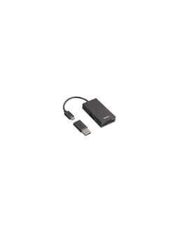 Lecteur de cartes Hub HAMA USB 2.0 OTG pour smartphone tablette PC