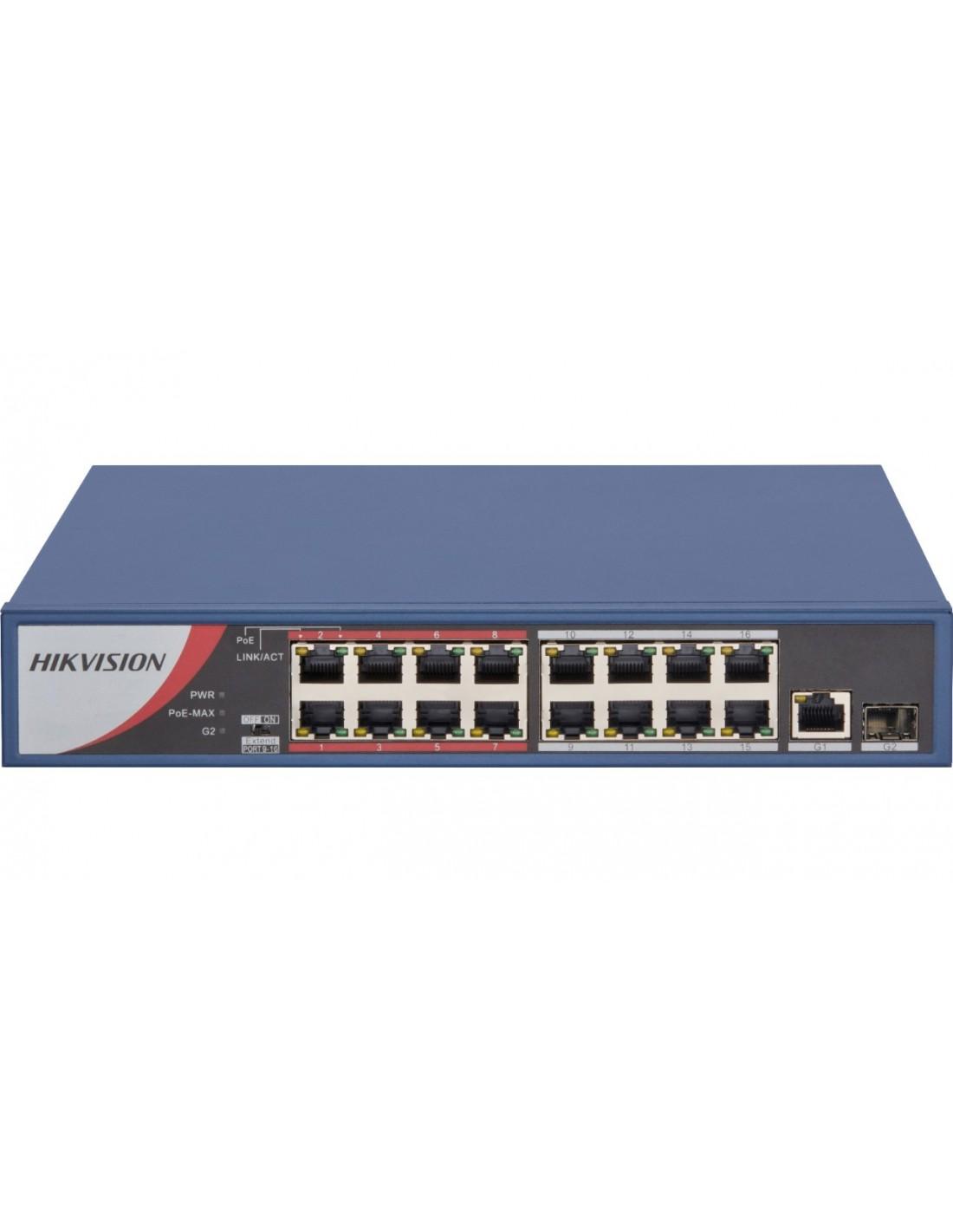 Hikvision SWITCH POE DS-3E0318P-E M 16-PORTS SFP