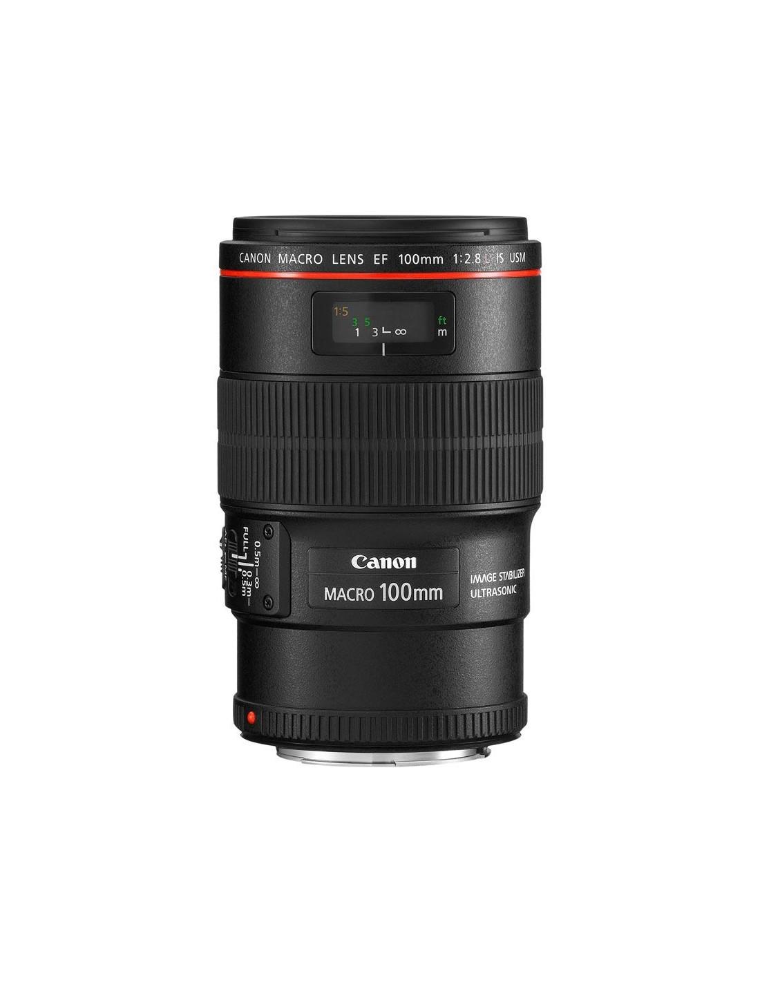 Canon Objectif EF 100mm f 2.8L Macro IS USM
