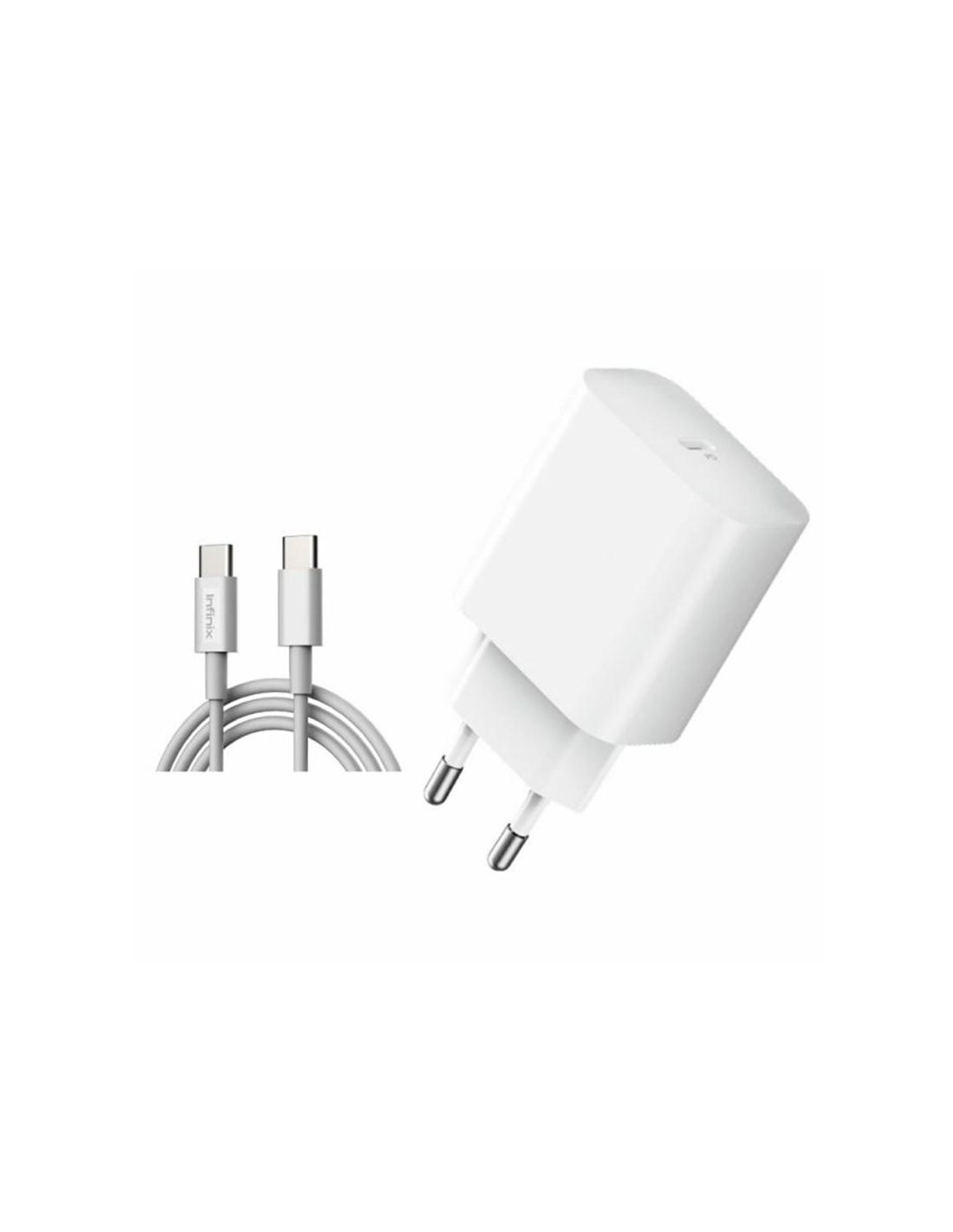 Infinix Chargeur XC05 1 Port Type-C Vers Type-C