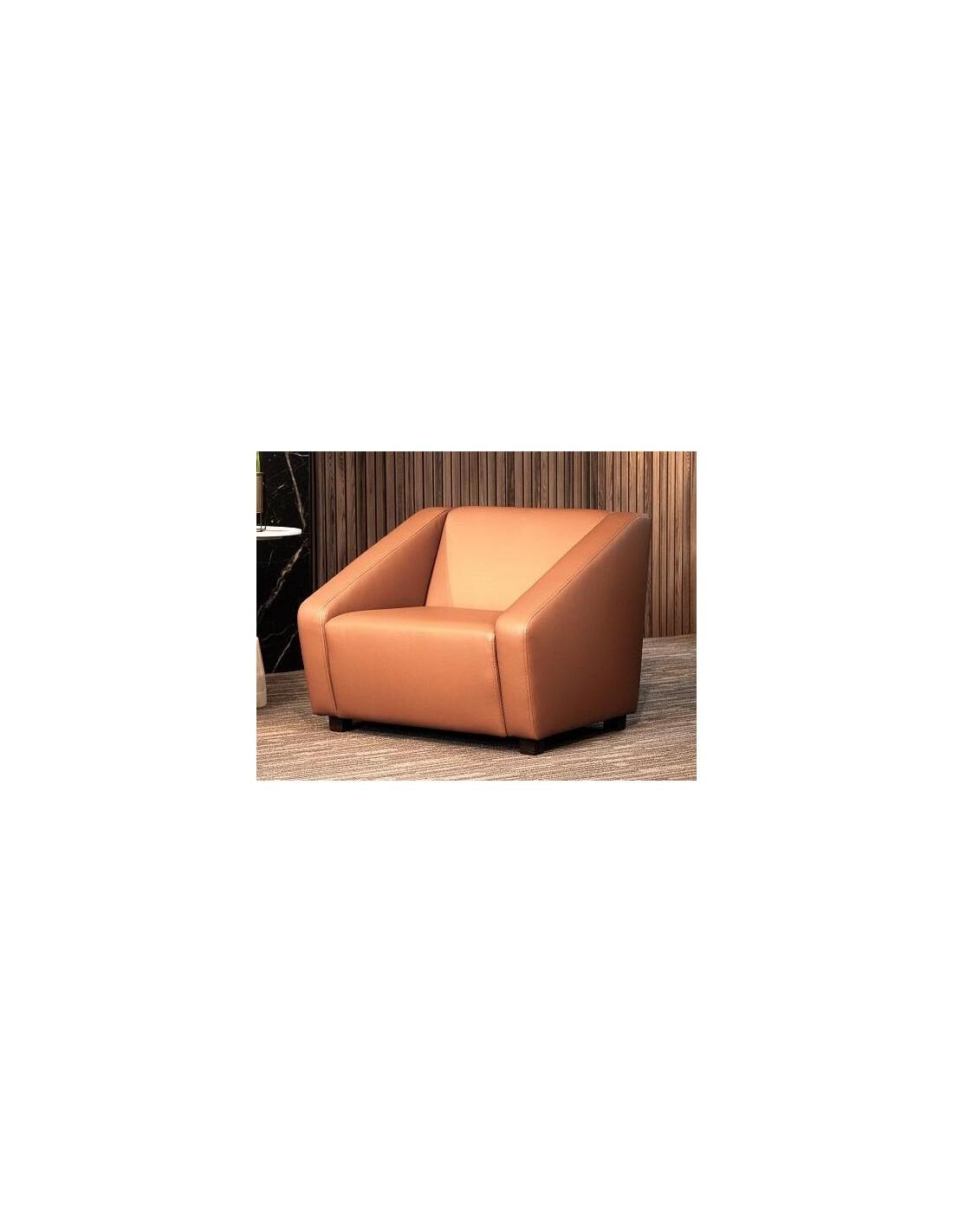 SQUARE Fauteuil Camel