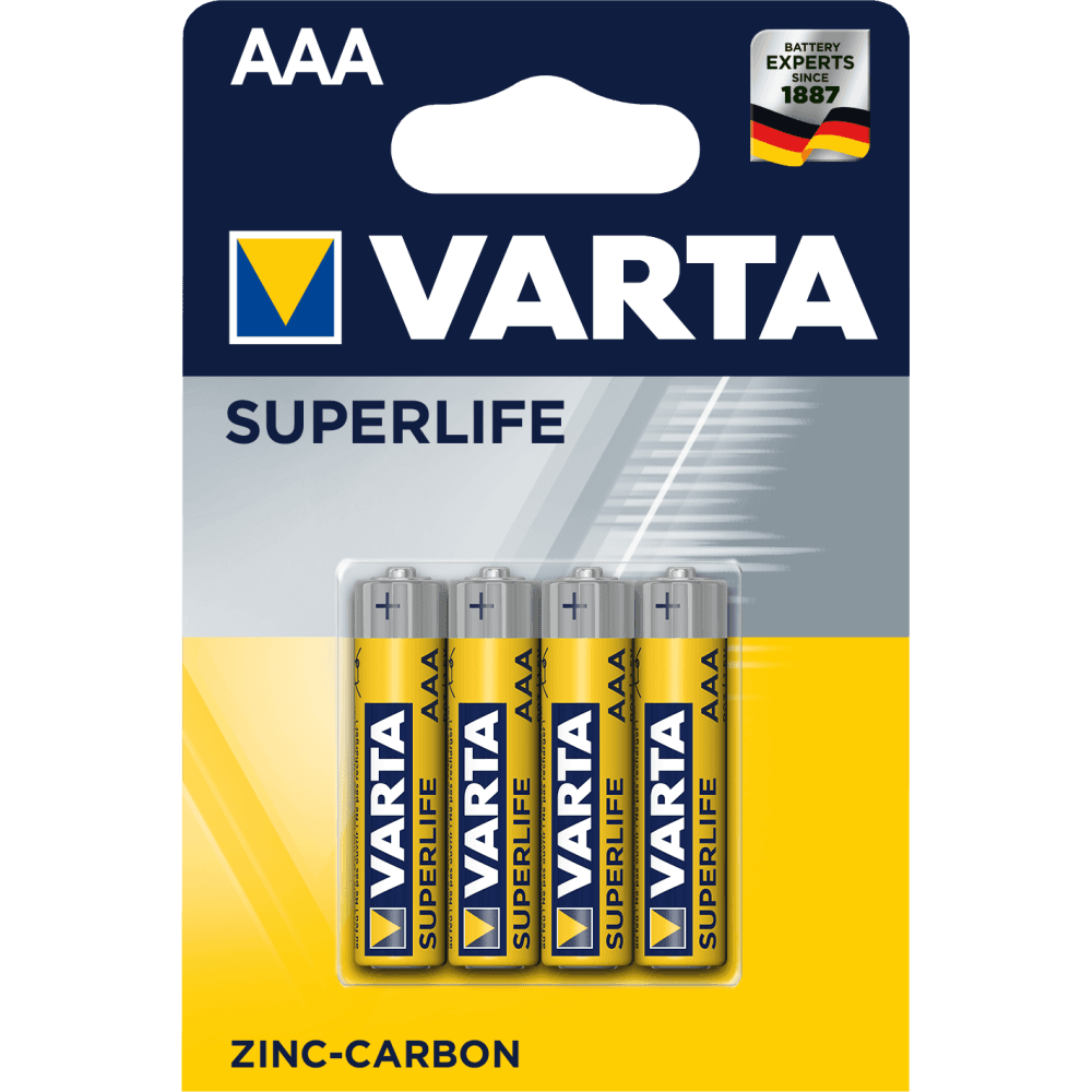 AAA Varta SuperLife R03 1.5V