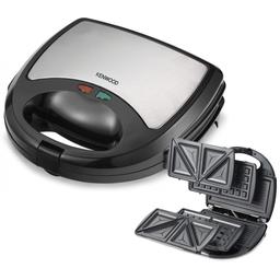 Kenwood Appareil de cuisson 3 en 1 Croque Gaufre Grill SMM01