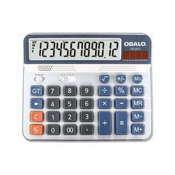 Solaire Calculatrice de bureau Osalo 12 chiffres OS-6815