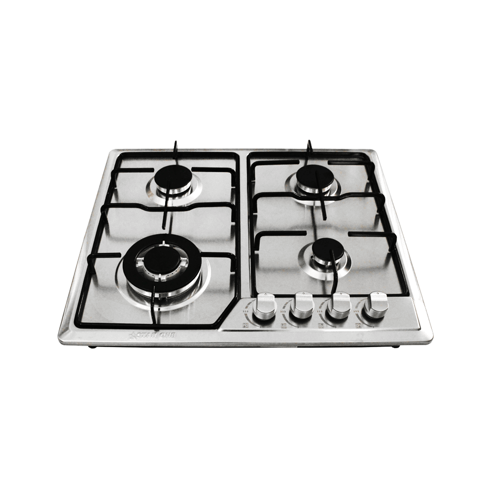 StarOne Plaque 4 Feux Inox