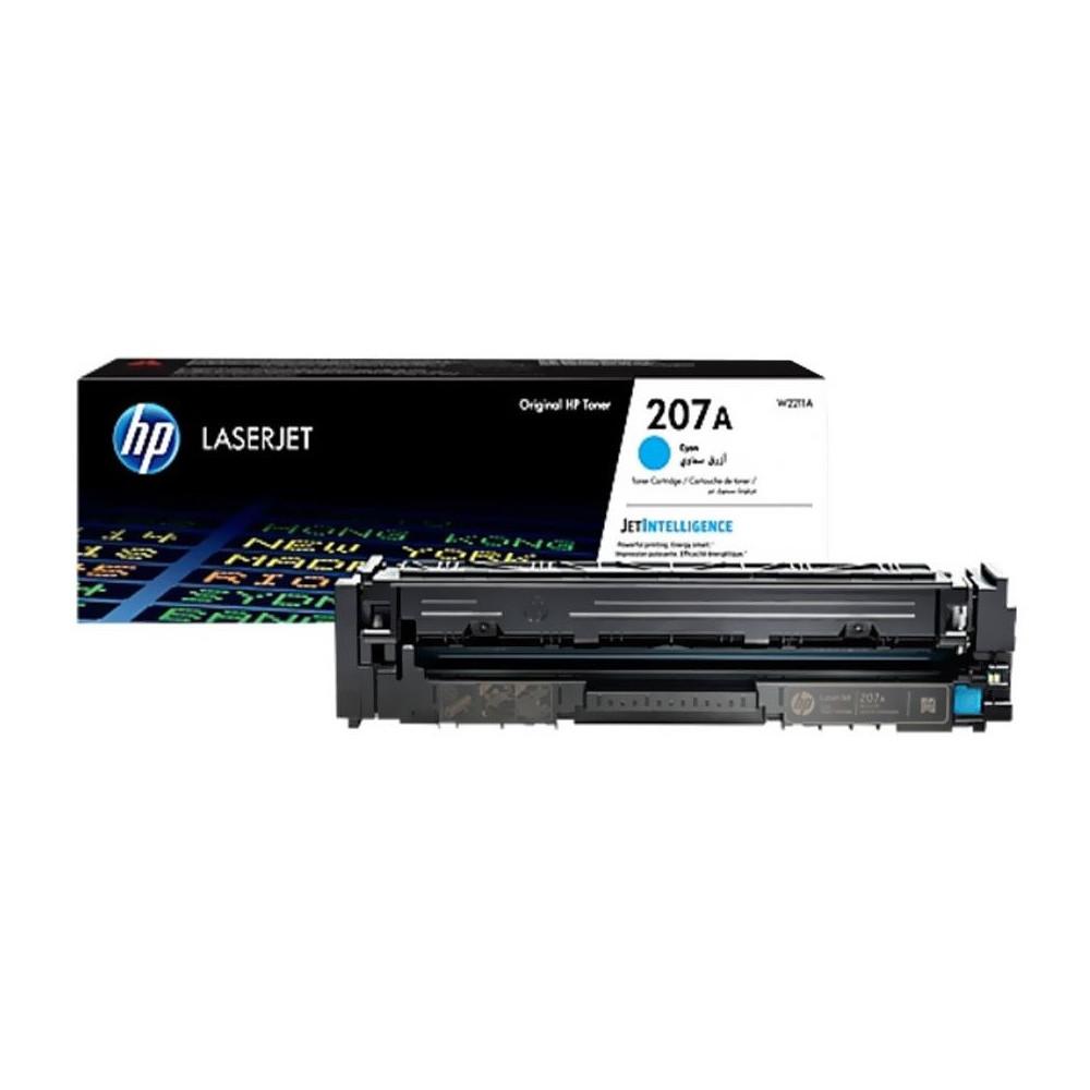 Hp Cartouche de toner 207A cyan LaserJet originale 1 250 pages W2211A