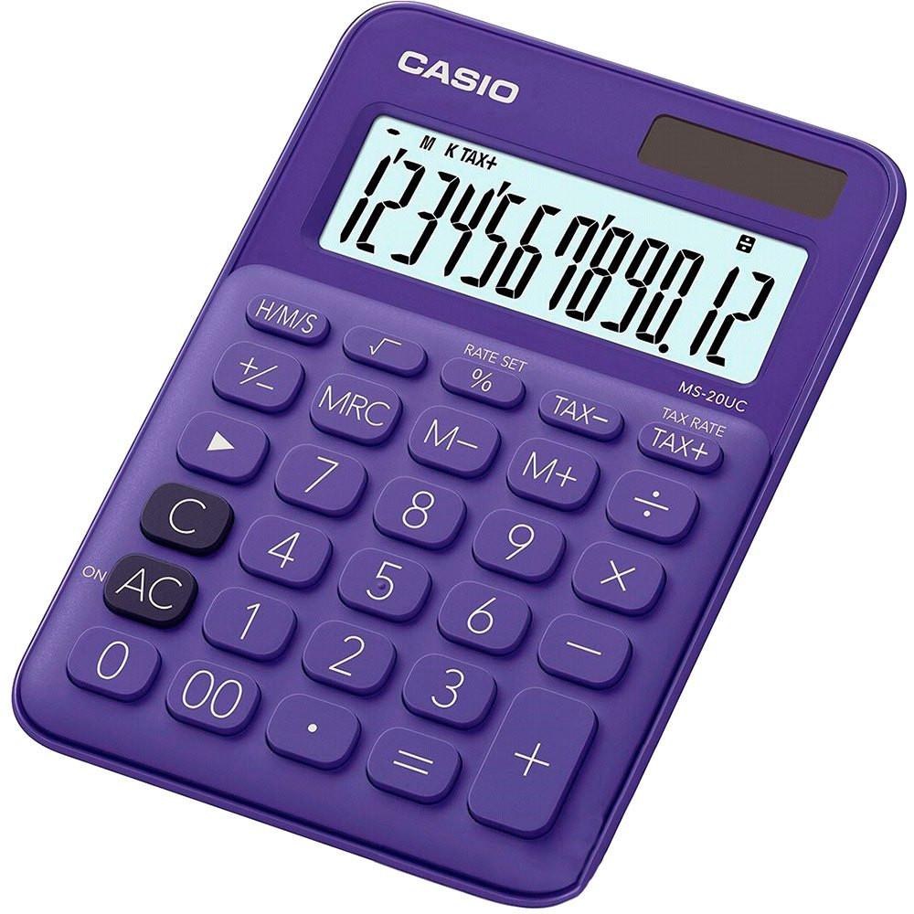 chiffres Calculatrice Casio MS-20UC-BU