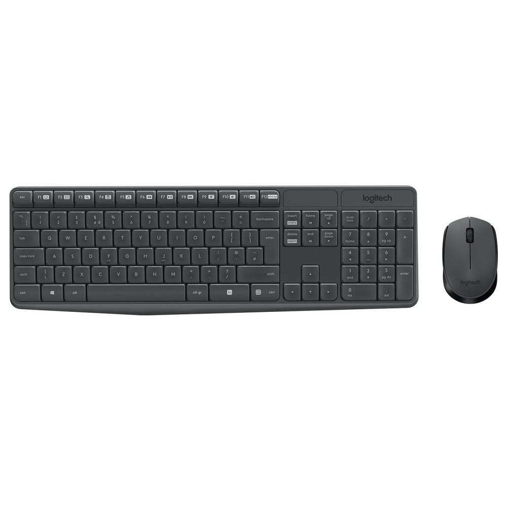 Logitech Clavier Souris Sans Fil MK235