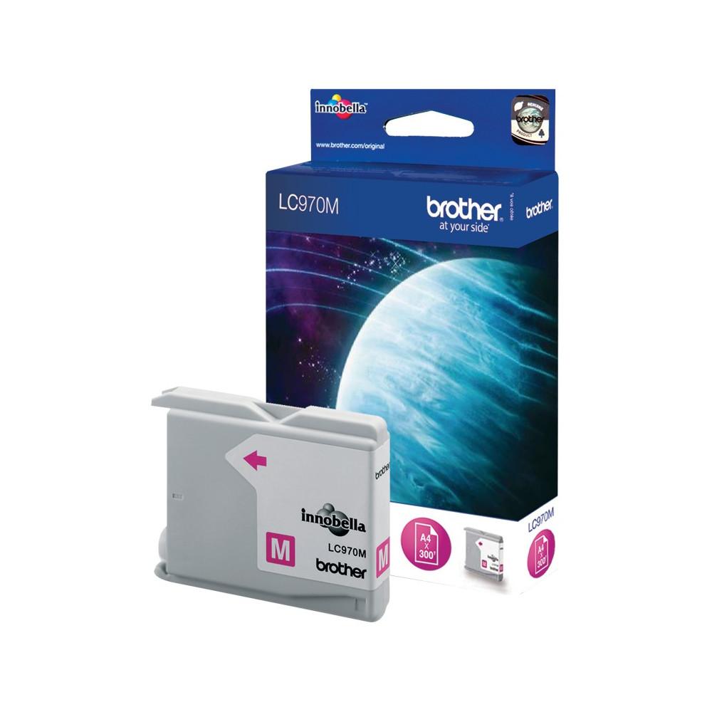Brother Cartouche Jet d'encre Originale LC970M Magenta