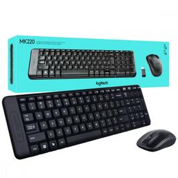 Logitech Clavier Souris USB Mk220