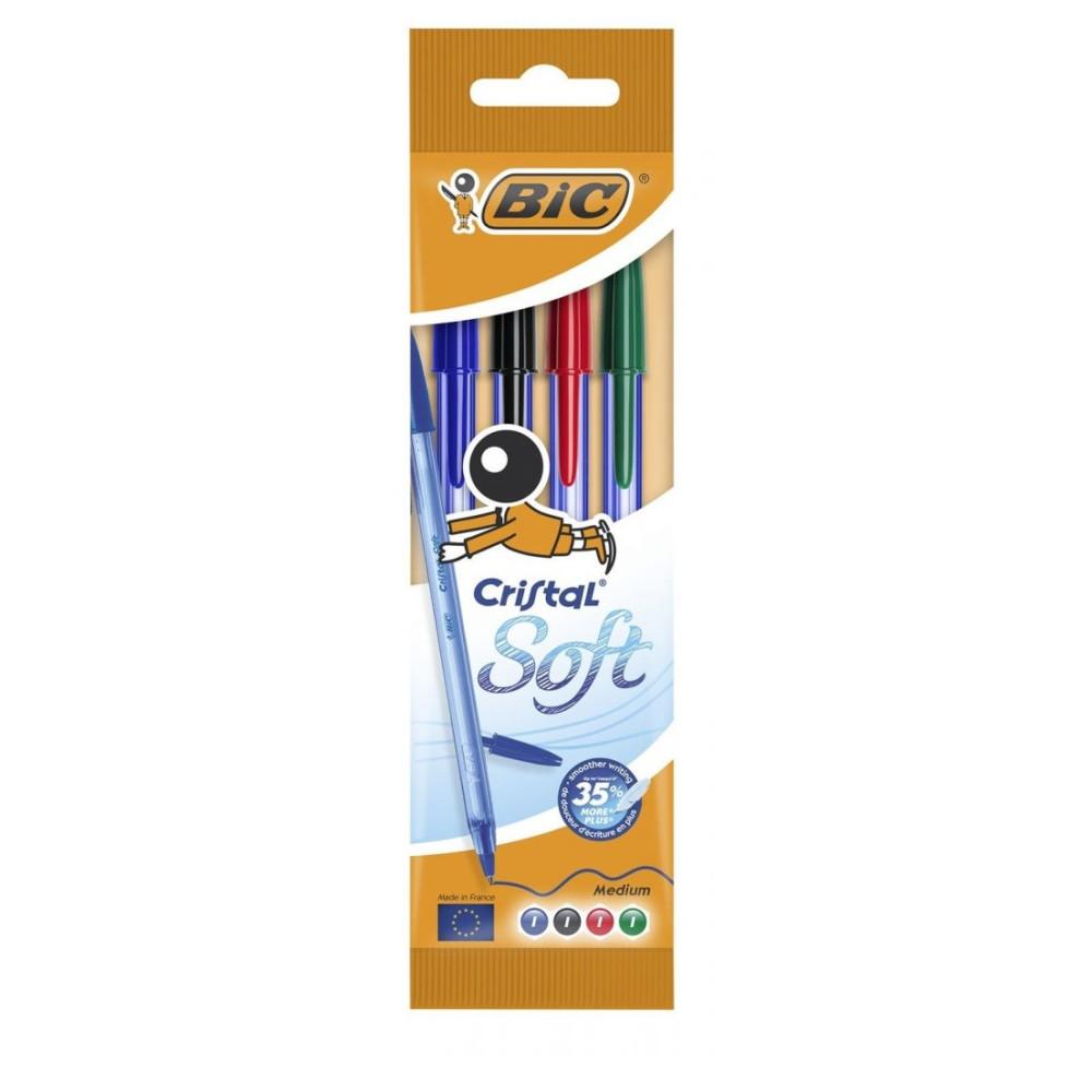 BIC Pochette Cristal Soft 1.2mm Couleur de base