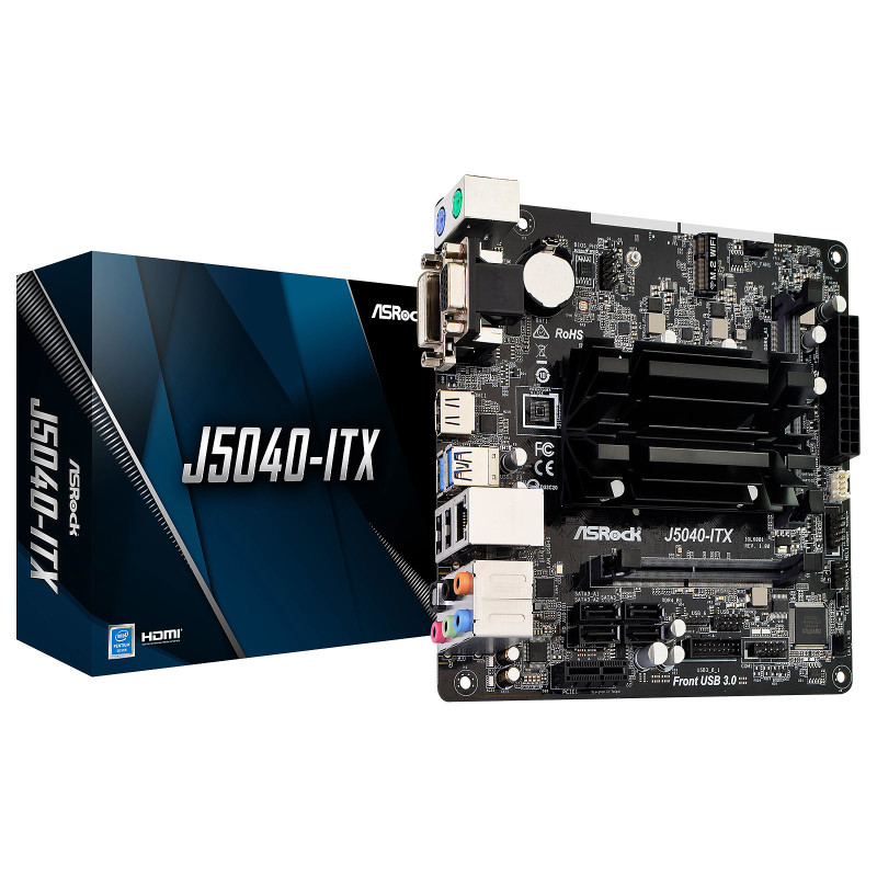 ASRock Carte mère J5040-ITX Mini-ITX DDR4