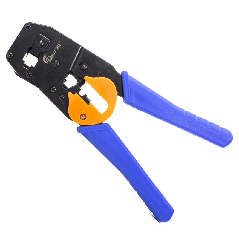 Pince à sertir de câble de téléphone réseau SUNKIT SK-868E