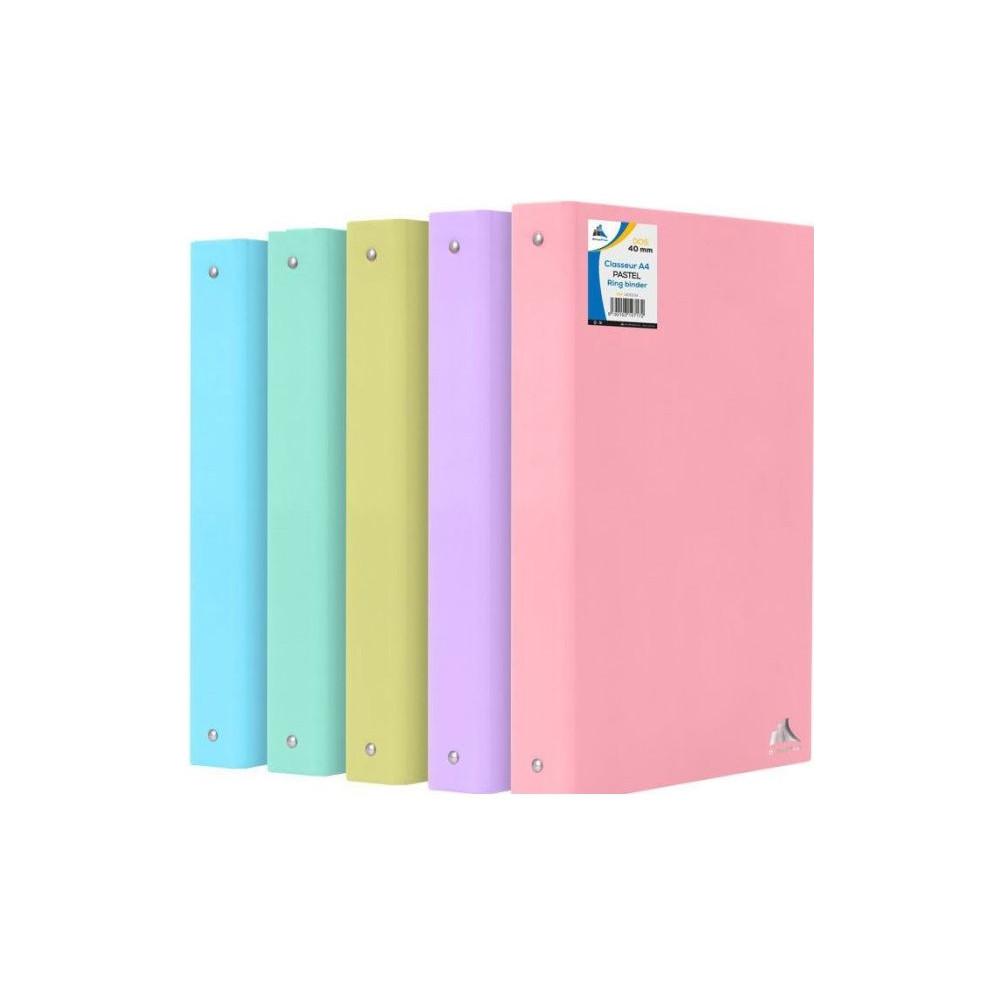 rigide Classeur officeplast Dos 40 MM PASTEL Mauve