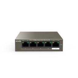 Switch DE BUREAU Tenda TEF1105P-4-63W 5 ports 10 100 Mbps