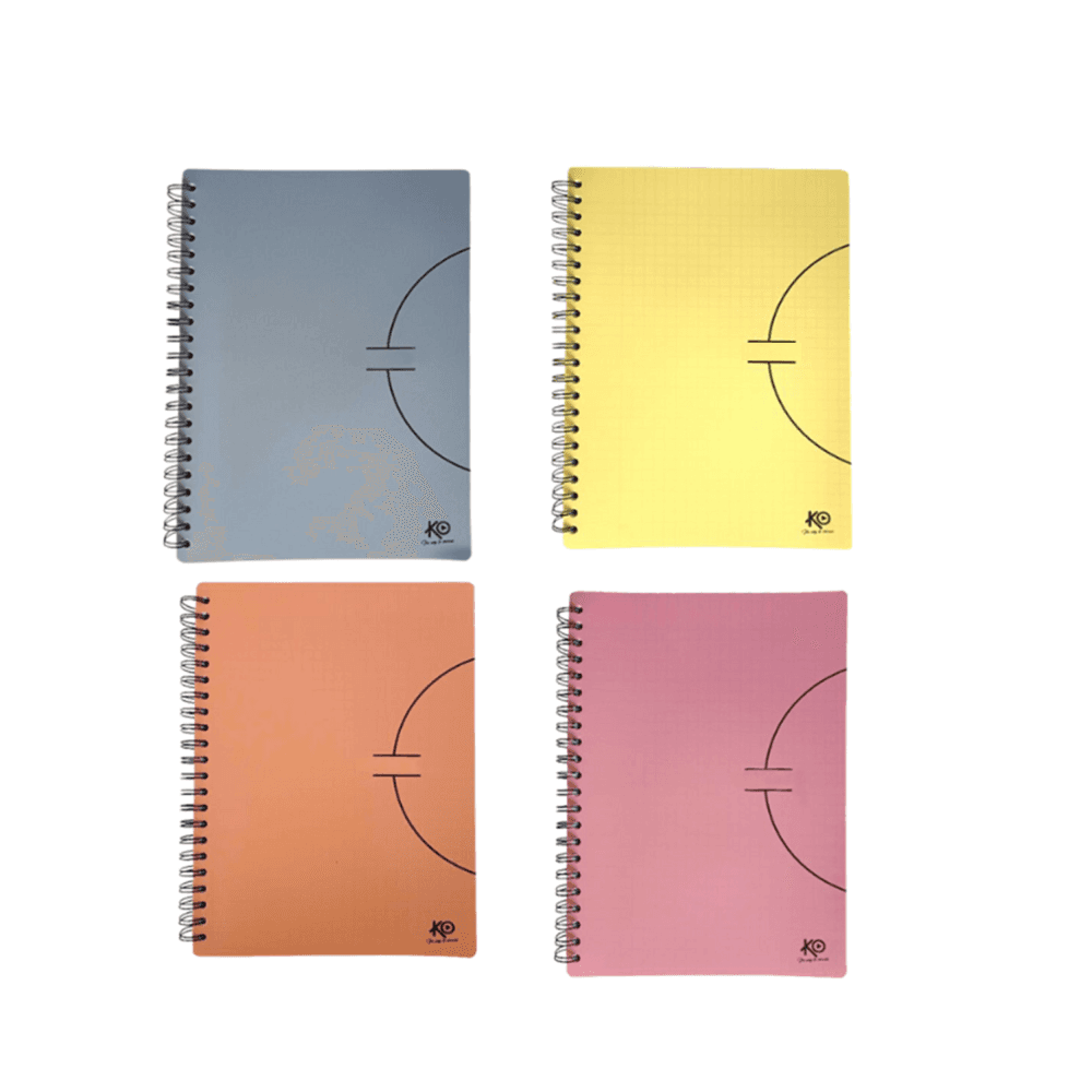 WIRO Cahier KO GF Couverture Cartonnée 200 Pages