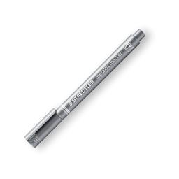 Staedtler MARQUEUR PERMANENT MÉTALLIQUE 1MM 2MM ARGENT