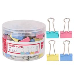 BINDER CLIP DELI 25MM COULEUR ASSORTIS