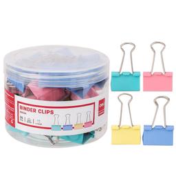 BINDER CLIP DELI 32MM COULEUR ASSORTIS