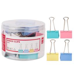 BINDER CLIP DELI 51MM COULEUR ASSORTIS