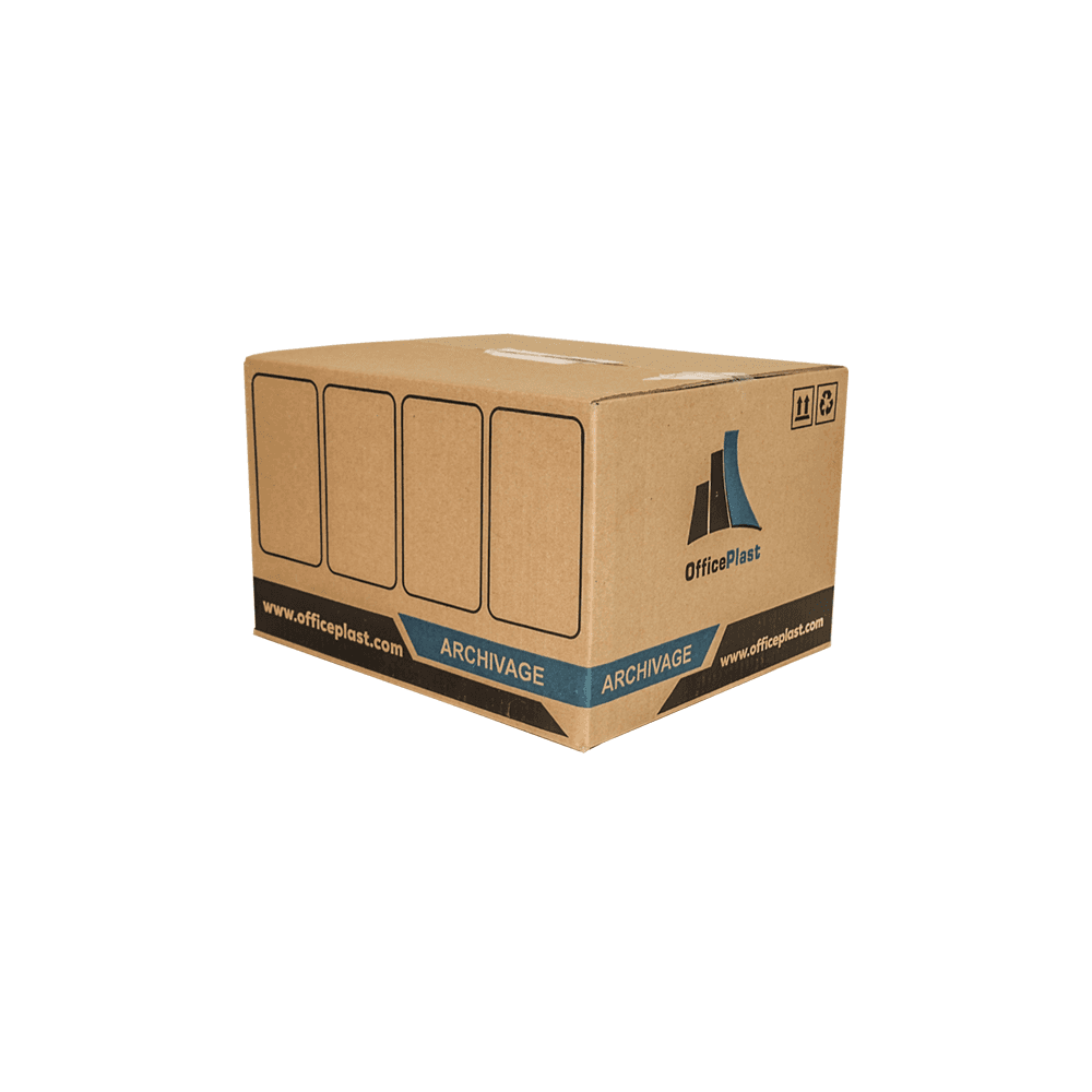 Caisse de stockage des boites d'archive