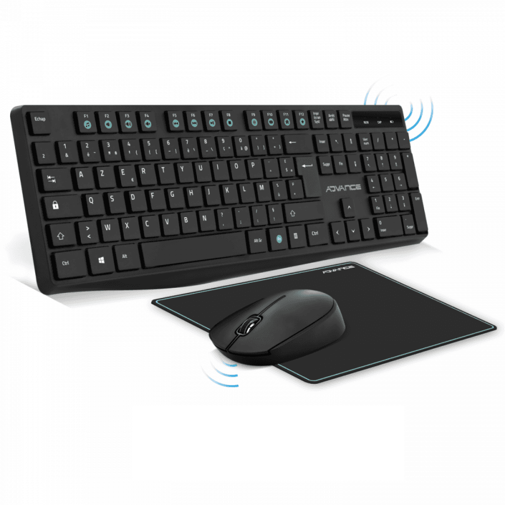 ELITE ADVANCE CLS-7100RF Clavier + Souris + Tapis