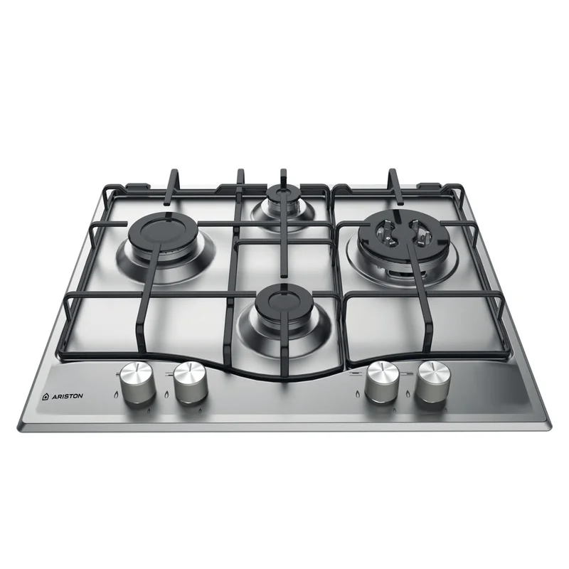 Ariston DE CUISSON PCN 641 T IX A -60 CM FONTE-INOX