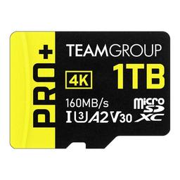 TeamGroup A2 Pro Plus Card 1T Micro SDXC UHS-I U3 A2