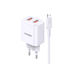 MICRO-USB Chargeur DUAL PORT SMART