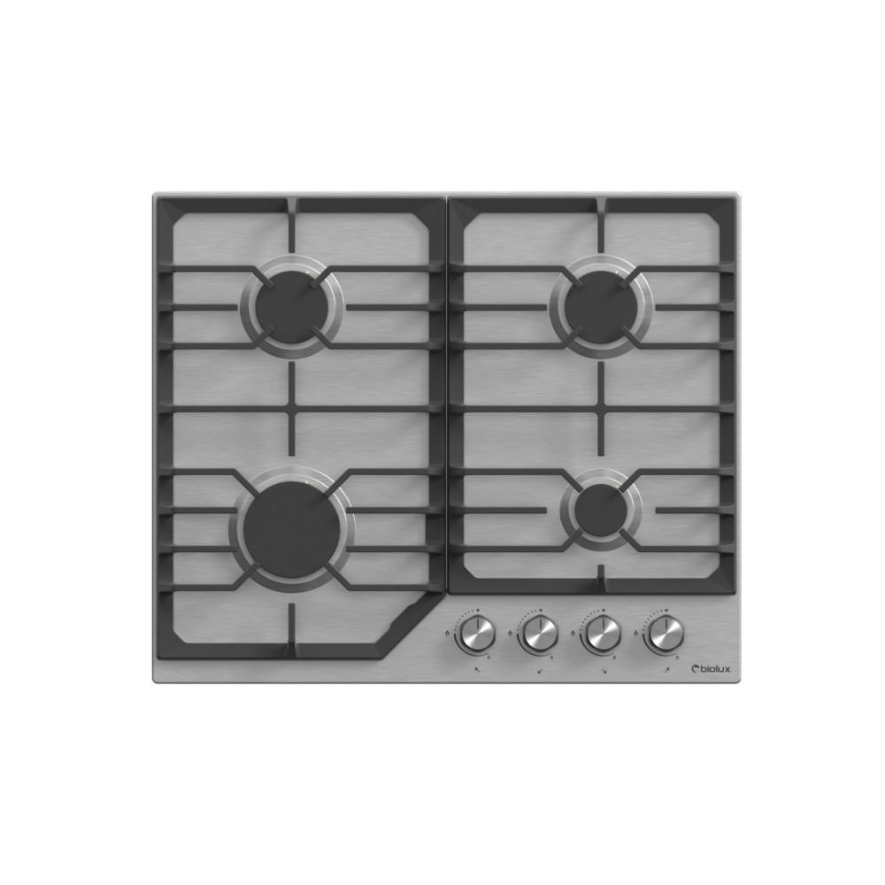 Biolux Plaque DE CUISSON ENCASTRABLE M6555XTC 4 FEUX 60CM INOX