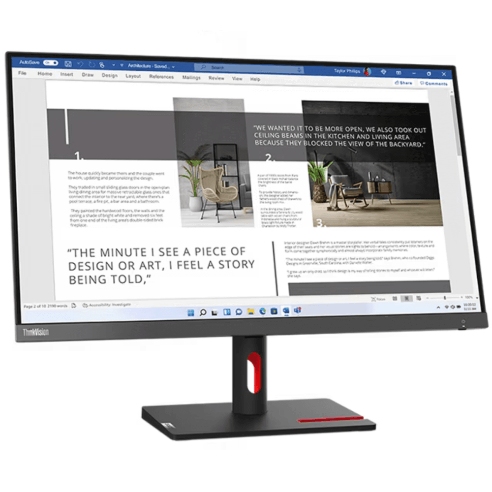 Lenovo Écran Think Vision S27i-30 27" Full HD IPS 100 Hz