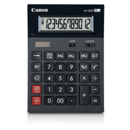 Canon Calculatrice de bureau AS-2200