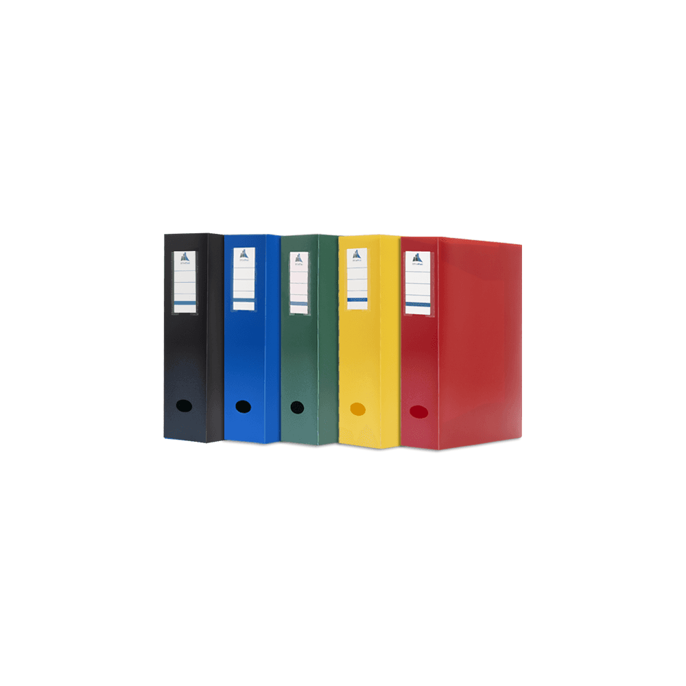 classement Boite OFFICEPLAST Dos 60mm Foncé