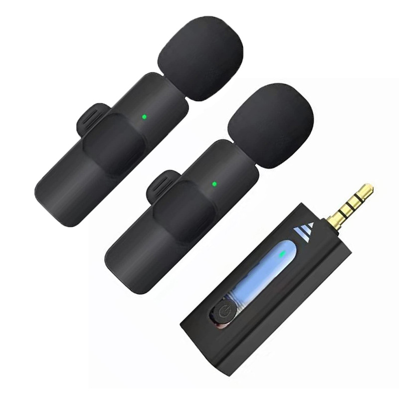 Microphone Sans fil K35 Double Micro Jack 3.5 mm