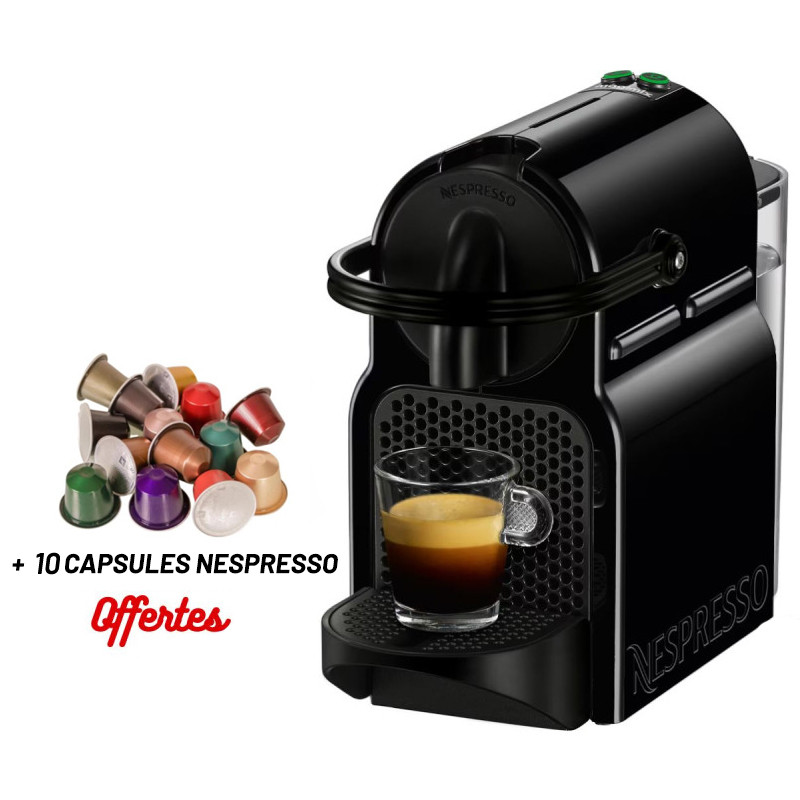 Nespresso À CAPSULE INISSIA + 10 Capsules Nespresso