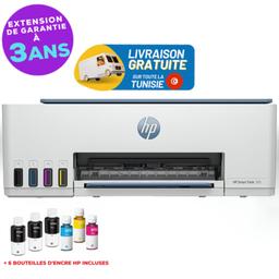 Hp Imprimante Smart Tank 585 COULEUR 3EN1 + 6 Bouteilles d'encre