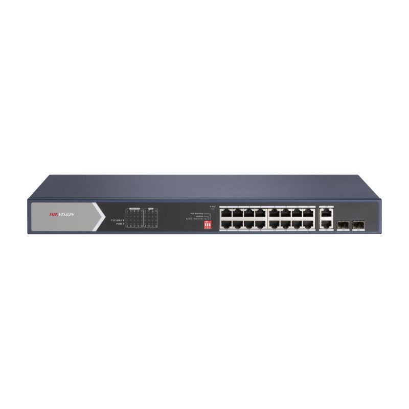 Switch HIKVISION DS-3E0520HP-E 16 Port Gigabit Smart POE 2 Gigabit SFP