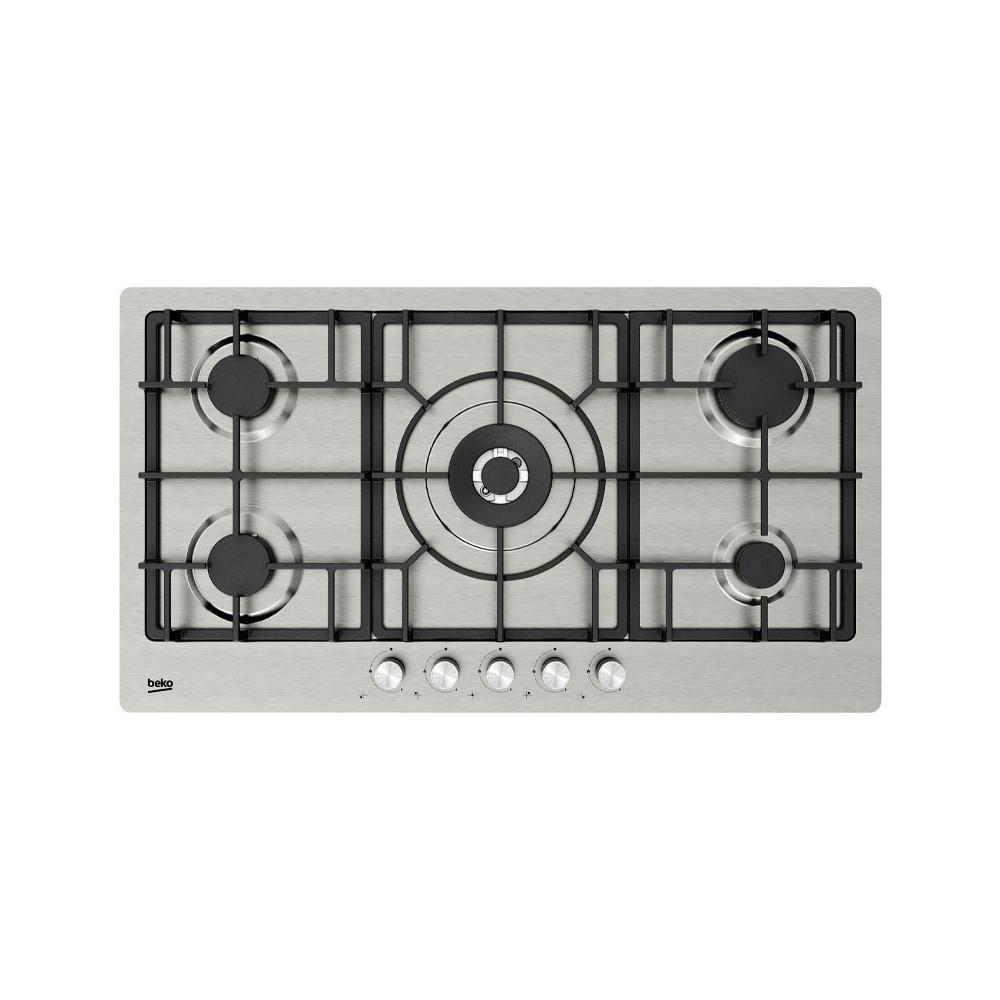 Beko Plaque de cuisson Encastrable 5 Feux inox HIMW95226SXEL
