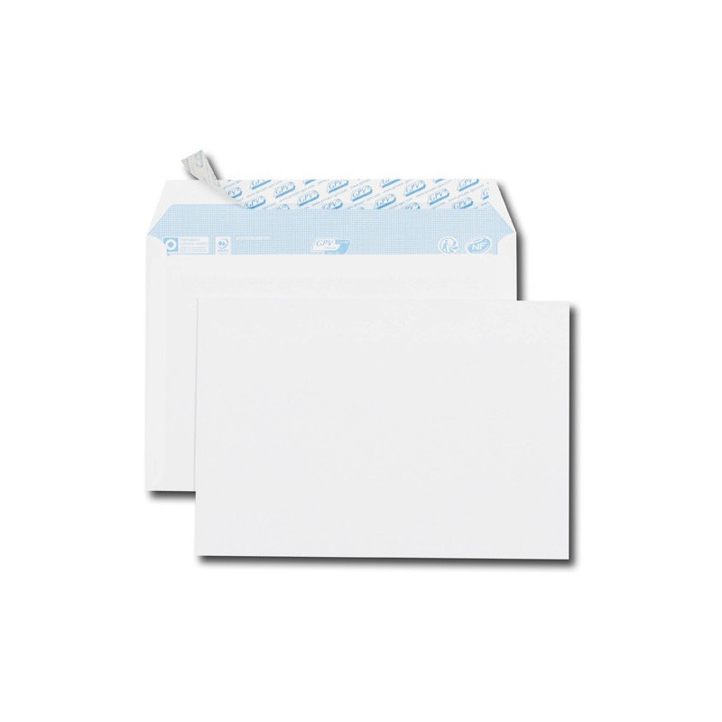 Paquet De 500 Enveloppes Blanches LA COURONNE 16.2 x 22.9 cm 80 gr