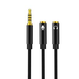 audio XO 2en1 NB-R197 jack 3,5 mm prise jack 3,5 mm microphone 0,23 m