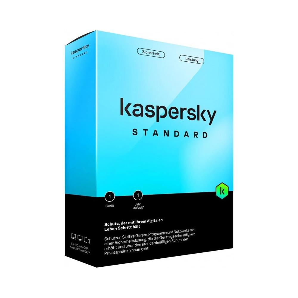 ANTIVIRUS KASPERSKY STANDARD PROTECTION 1 poste 1 an
