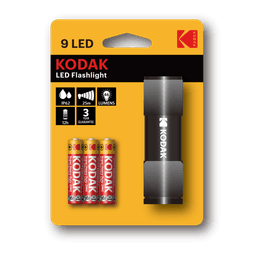 TORCHE KODAK 9 LED FLASHLIGHT+ 3 AAA