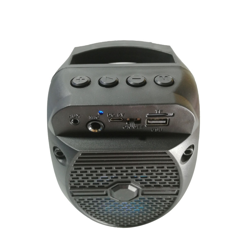 haut-parleur Bluetooth Caisson de basses de Lumières RVB