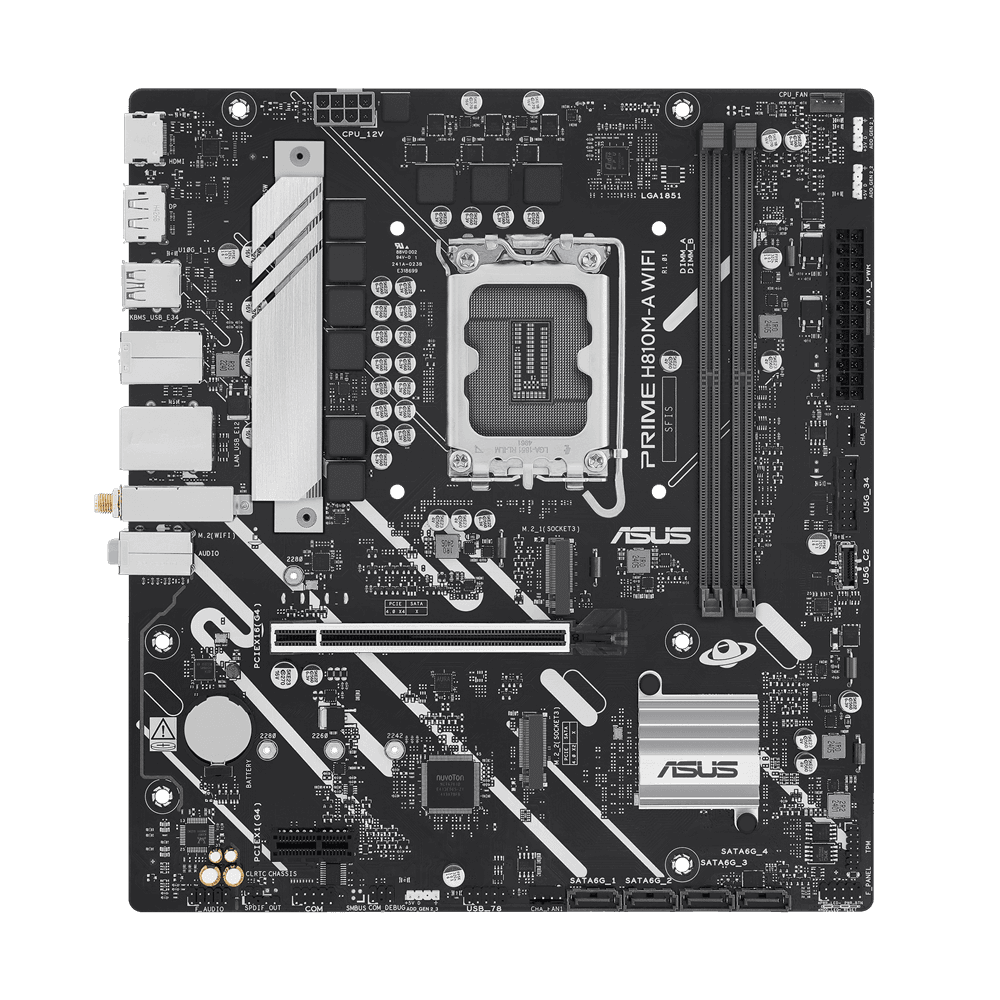 Asus Carte mère PRIME H810M-A micro-ATX DDR5